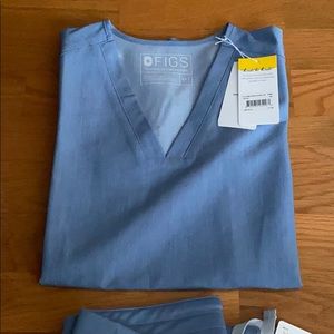 Figs Heather Indigo Set